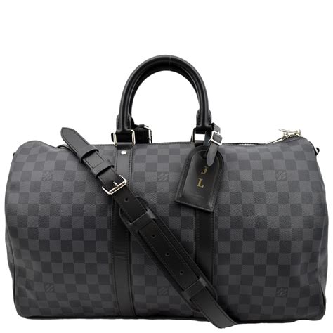 louis vuitton keepall 45 black|Louis Vuitton Keepall 45 vintage.